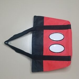 DISNEY MICKEY MOUSE BUTTON  TOTE BAG